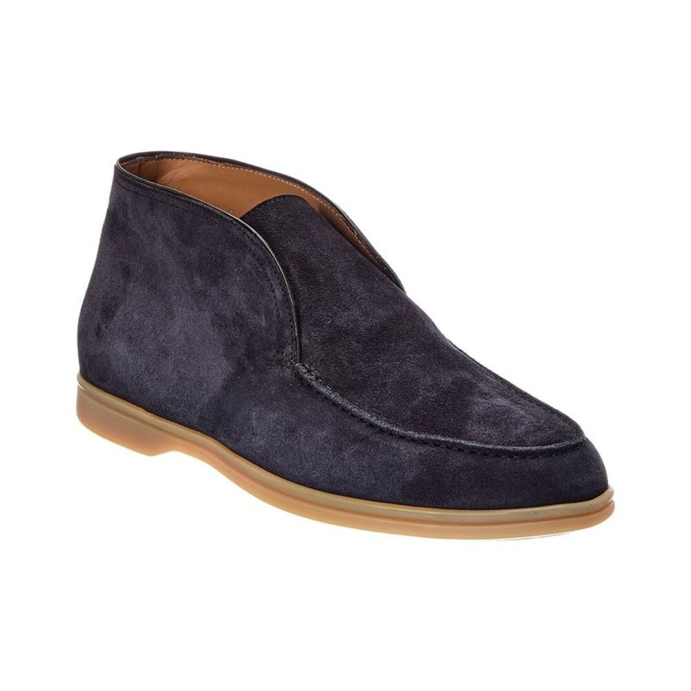 Harry's Of London Tower Suede Boot, Navy